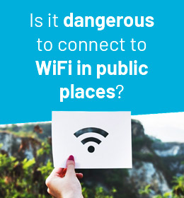 Risks of connecting to public WiFi