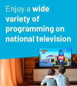 variety of programming on national television