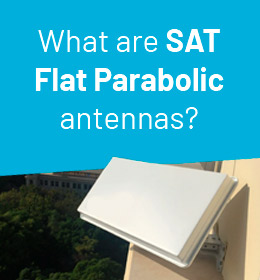 Flat Parabolic Antennas SAT