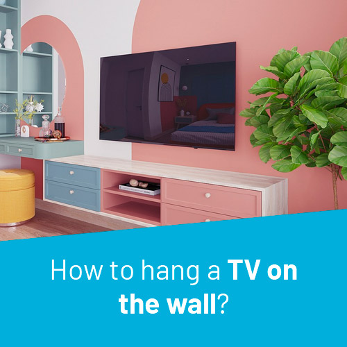 how to hang tv on the wall